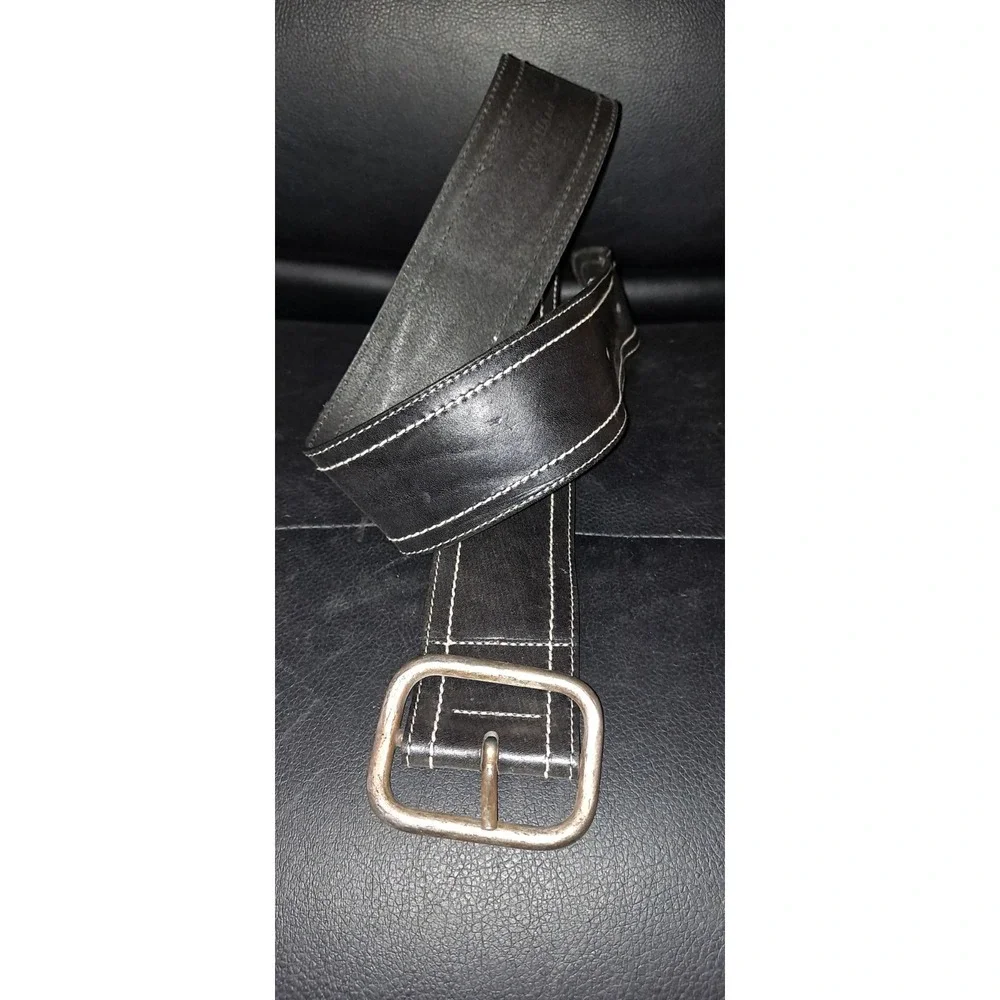 Cole Haan Black Medium Belt, A Few Scuffs‎